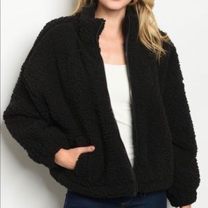 Black Teddy Jacket